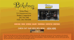 Desktop Screenshot of biksbees.com